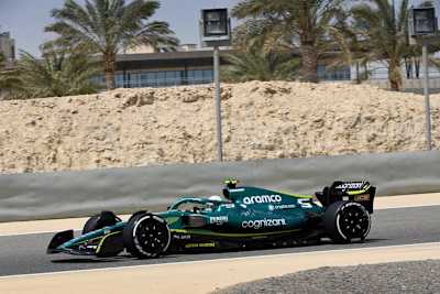 Sebastian Vettel beim Bahrain-Test