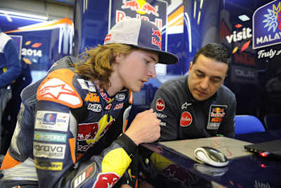 KTM-Werksfahrer Karel Hanika schlug sich in Jerez sehr gut