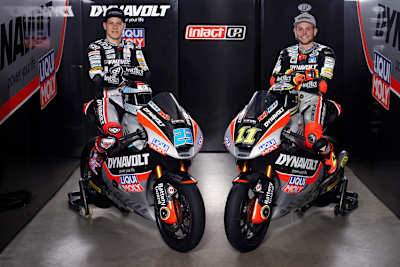 Marcel Schrötter (links) und Sandro Cortese