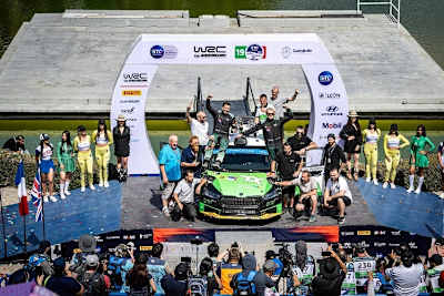 Jonas Andersson und Gus Greensmith in Mexiko