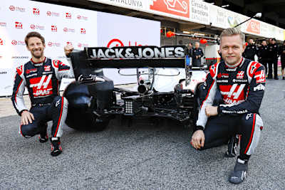 Romain Grosjean und Kevin Magnussen