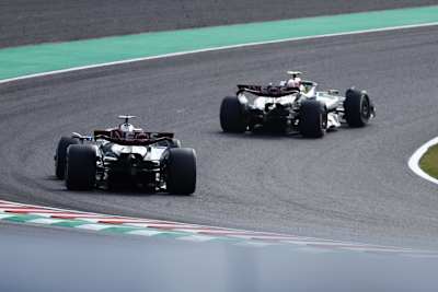 Die Mercedes-Piloten hatten auch in Suzuka kein leichtes Spiel