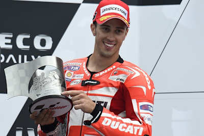Andrea Dovizioso in Assen: Zum zweiten Mal 2014 aufs Siegerpodest