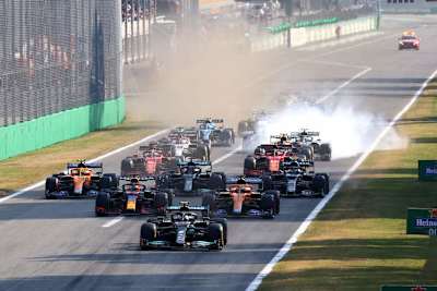 Start zum Sprint in Monza