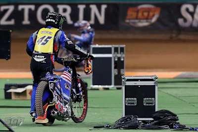 In Cardiff musste Greg Hancock einsehen, dass es mit der lädierten Schulter nicht geht