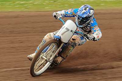 Max Dilger beim Training in Herxheim