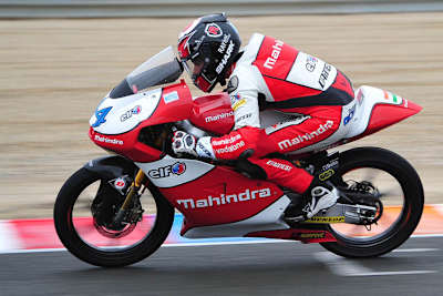 Test in Almeria: MIguel Oliveira auf der Mahindra