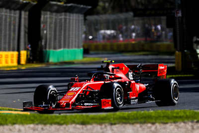 Charles Leclerc blieb konstant langsamer als Sebastian Vettel