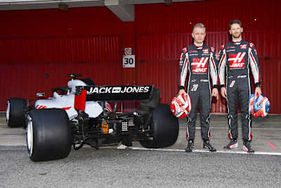 Kevin Magnussen und Romain Grosjean