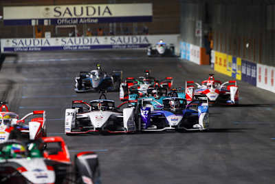 Die Formel E trug in Saudi-Arabien das Auftakt-Wochenende aus