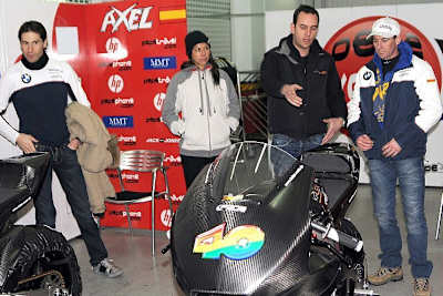 Alex Baumgärtel mit Troy Corser