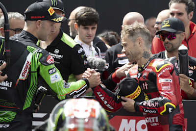 Zwei ganz Große: Jonathan Rea (li.) und Alvaro Bautista