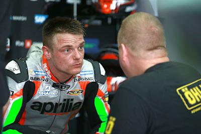 Aprilia-Werkspilot Sam Lowes