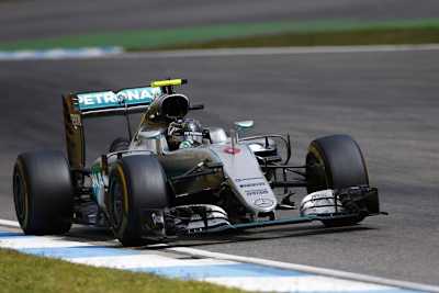 Nico Rosberg darf sich über die Hockenheim-Pole freuen