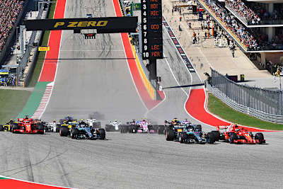 Lewis Hamilton war den ersten Platz schon in der ersten Kurve los – Kimi Räikkönen war schneller