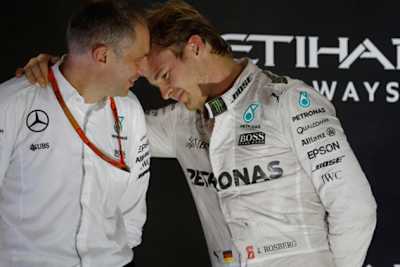 Tony Ross und Nico Rosberg