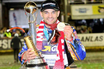 Bartosz Zmarzlik mit seinem WM-Gold 2019