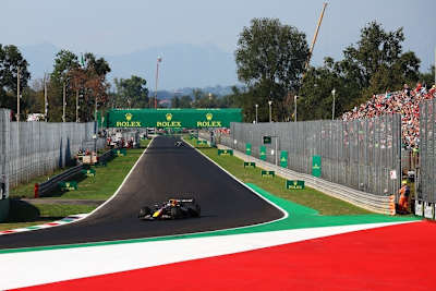 Max Verstappen in Monza