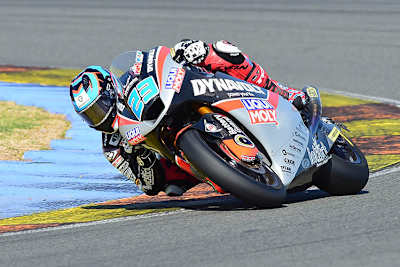 Marcel Schrötter auf der Suter des Teams Dynavolt Intact GP