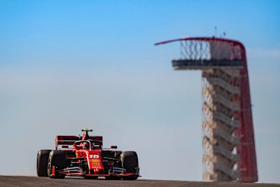 Charles Leclerc 2019 in Austin