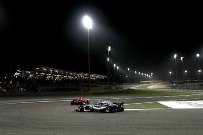 Valtteri Bottas fand keinen Weg an Sebastian Vettel vorbei  