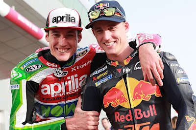 Die Brüder Aleix und Pol Espargaró