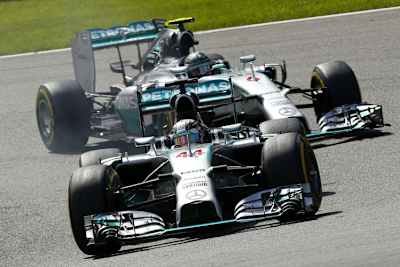 Lewis Hamilton gegen Nico Rosberg