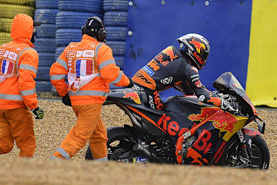 Miguel Oliveiras Rennen war nach zwölf Runden gelaufen