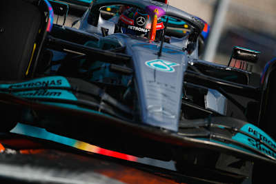 George Russell war am Trainingsfreitag der Schnellste in Miami