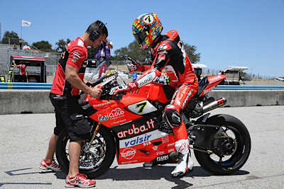 Ducati-Werksfahrer Chaz Davies
