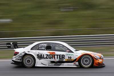 Gary Paffett hatte in Zandvoort die Nase vorne.
