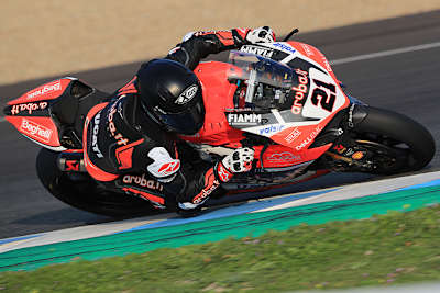 Michael Rinaldi während der Wintertests