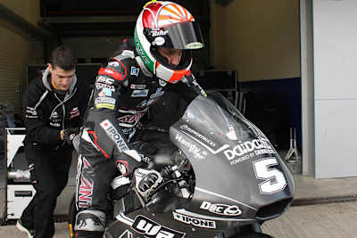 Johann Zarco auf der Kalex des Ajo-Teams