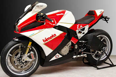 Die Bimota BB3 hat den starken Motor der BMW S1000RR