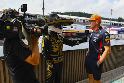 Max Verstappen in Belgien