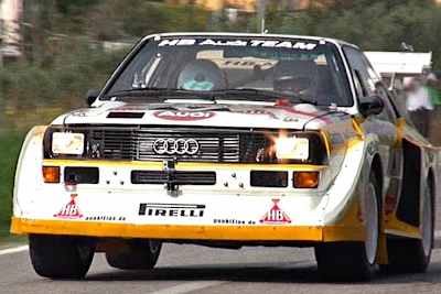 Der Audi qutarro S1 Gruppe B