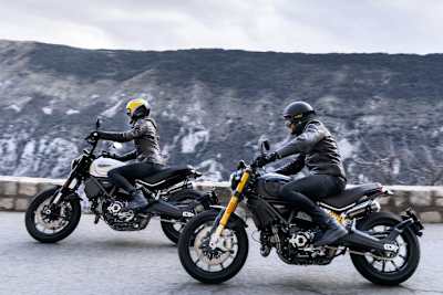 Die Scrambler 1100 Pro und die Scrambler 1100 Sport Pro