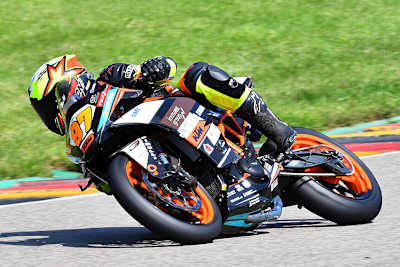 Max Kappler auf dem Sachsenring