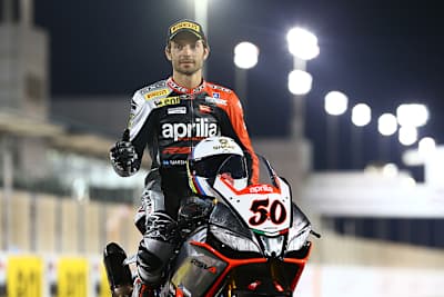 Sylvain Guintoli wurde 2014 auf Aprilia Weltmeister