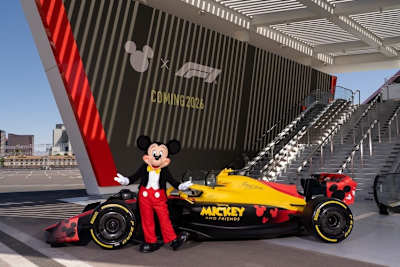 Mickey Mouse wird im nächsten Jahr in der Formel 1 präsent sein