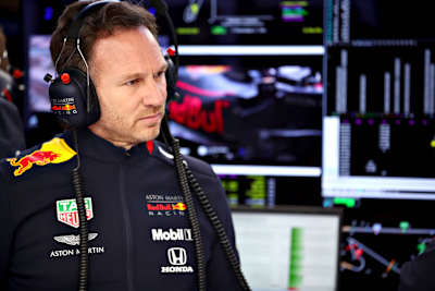 Red Bull Racing-Teamchef Christian Horner