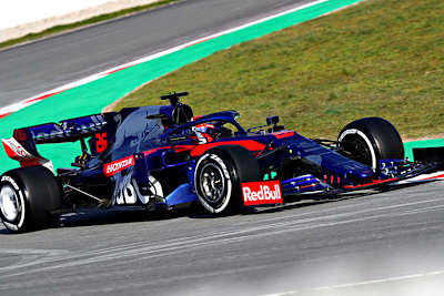 Daniil Kvyat im neuen Toro Rosso-Honda