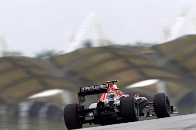 Jerome D`Ambrosio erlebte in Sepang eine Schrecksekunde