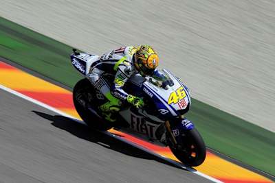 Valentino Rossi im Mugello-Training