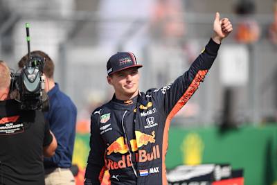 Max Verstappen in Ungarn nach seiner ersten Pole-Position