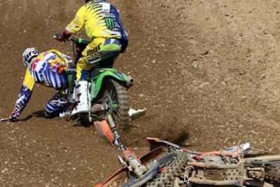 Dieser Crash in Loket bedeutete das endgültige Saisonaus für Jeffrey Herlings