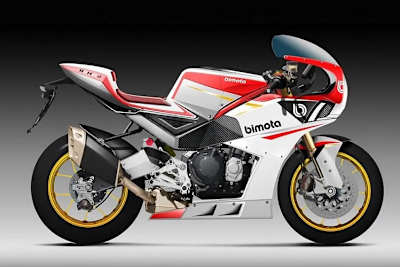Bimota KB4: Klassisch-gefällig designte, eher konventionelle Konstruktion