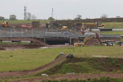 In Donington gibt es noch viel Arbeit