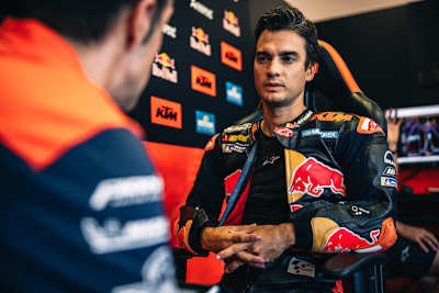 Dani Pedrosa: Beim Spanien-GP als Rennfahrer in der KTM-Box