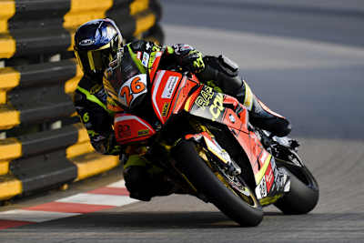 Didier Grams auf dem Guia Circuit in Macau 2019